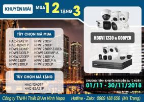 Camera Dahua dòng Cooper + Starlight : Mua 12 tặng 3