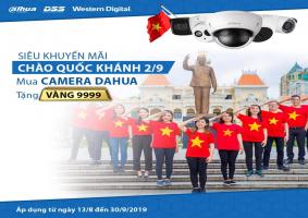 MỪNG ĐẠI LỄ 2/9: MUA CAMERA DAHUA - TẶNG VÀNG 9999